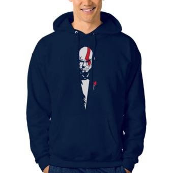 Clothing Online Hoodie The God Of War - Navy  