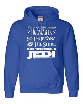 CONLEGO Adult I Never Got My Acceptance Letter From Hogwarts Funny Sweatshirt Hoodie Blue - intl  