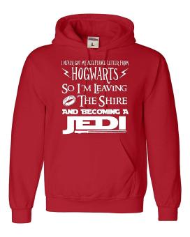 CONLEGO Adult I Never Got My Acceptance Letter From Hogwarts Funny Sweatshirt Hoodie Red - intl  