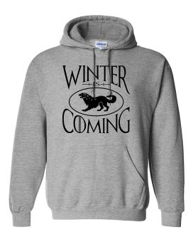 CONLEGO Adult Winter Is Coming Sweatshirt Hoodie Grey - intl  