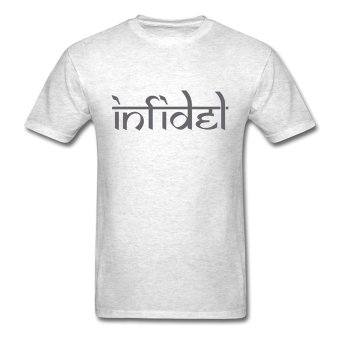 CONLEGO Customize Men's Infidel Cool T-Shirts Short Sleeves Light Oxford  