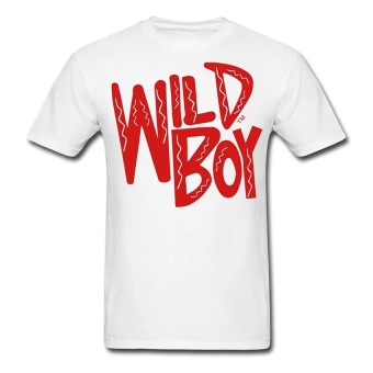 CONLEGO Customize Men's Wild Boy T-Shirts White  