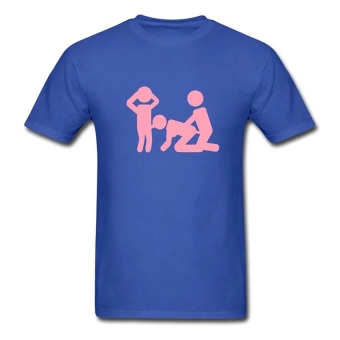 CONLEGO Designed Men's Threesome T-Shirts Royal Blue  