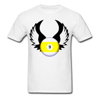 CONLEGO Men's Ball With Wings T-Shirts White - intl  