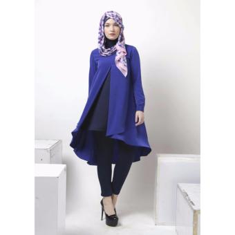 Copio Atasan Kemeja Blouse Casual Azmina Tunik Original by Zoya  