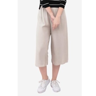 Cotton Bee Apparel Jessie Culottes Pants - Nude  