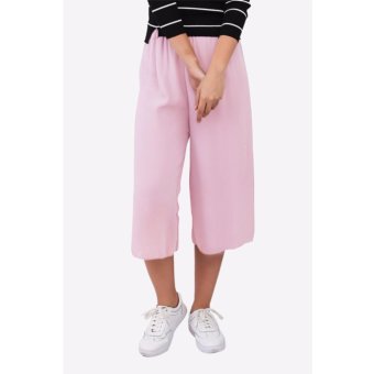 Cotton Bee Apparel Jessie Culottes Pants - Pink  