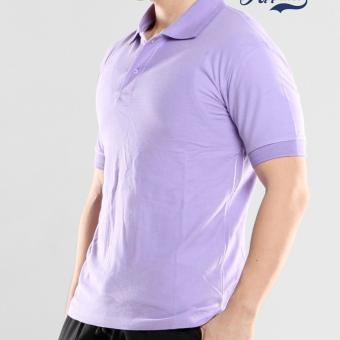 Cotton Lab Essential Polo Shirt Purple  