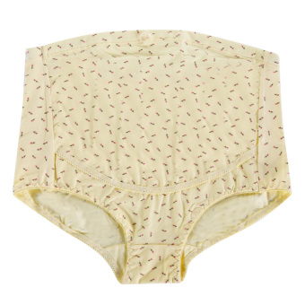 Cotton Maternity Panties For Pregnant Women Yellow  