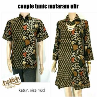 Couple Batik Tunic Mataram Ulir  