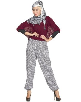 Covering Story Outwear Muslim Ralish Outwear CS 016C Red  