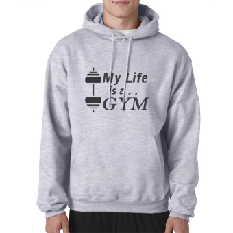Cross In Mind - Hoodie My Life Is a Gym - Abu Misty  