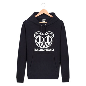 Cross In Mind Hoodie Radiohead - Hitam  