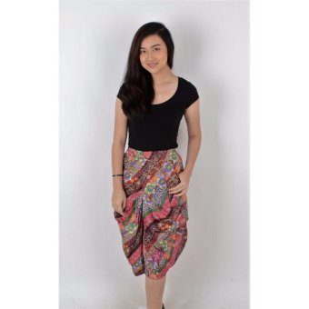 De Voile Batik Fashion Wanita Modern Moana FS Pants (Red)  