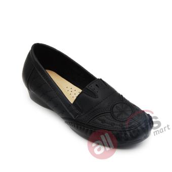 Dea Sepatu Flat / Trepes / Selop / Moccasin Flat Shoes 1611-031 - Black  