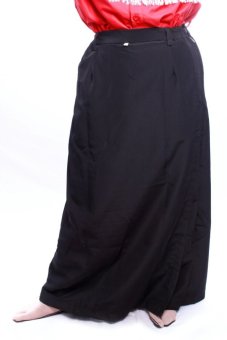 Derums Rok Celana Muslimah - Hitam  