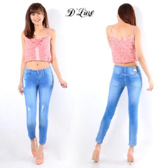 Dline Soft Jeans MO 08 - Biru  