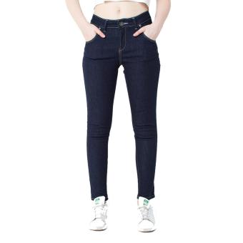 DocDenim Ladies Jeans Stitcher Super Slim Fit - Biru  