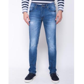 DocDenim Man Jeans OXERIZE Slim Fit - Biru  