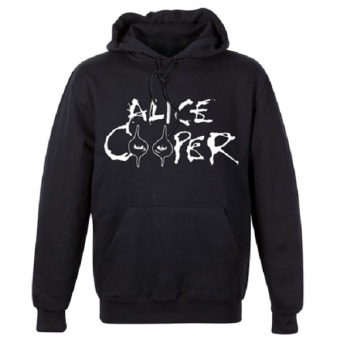 Don & Dona Hoodie Alice Cooper - Hitam  