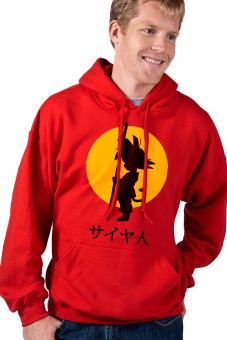 Kaos Hoodie Anak Merah Kotak 0044 - Don Dona Hoodie Goku Kid Merah kaos hoodie anak merah kotak 0044 don dona hoodie goku kid merah