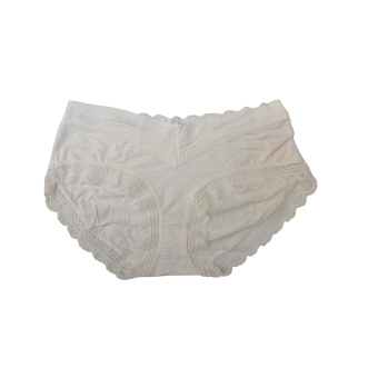 EELIC 3530 Celana Dalam Wanita, Warna Putih, Motif Renda Halus  