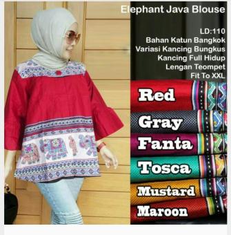 Elephant Java Blouse  