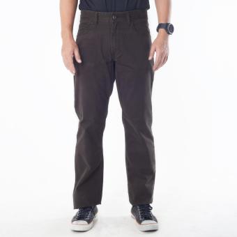 Emba Casual Celana Panjang Pria EPA 012 Modern Basic - Dark Brown  