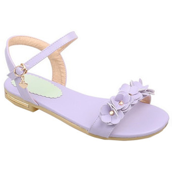 ENMAYER Women's Flat Sandals (Purple)  