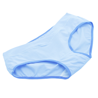 EOZY 3 Pcs Pregnant Women Briefs Low Waist Seamless Maternity Underpants Cotton Belly Pants (Purple) - intl  