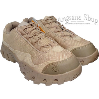 ESDY Predator - Tactical Sepatu Esdy 4' - Sepatu Cats Army Pria dan Wanita Import- Millitan Fashion - Cokelat  
