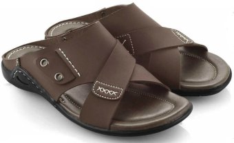 Everflow DV 091 Sandal Casual Pria - Synth - Tpr - Keren Dan Elegan - Black  