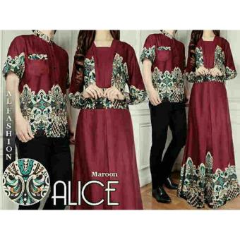 Ez CP Alice Rayon - Maroon  