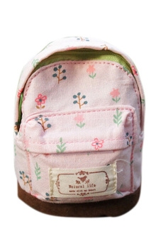 fancyqube mini ransel bermotif bunga berwarna merah muda fancyqube mini ransel bermotif bunga berwarna merah muda