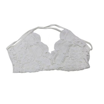 Fang Fang Sexy Women Sleeveless Camisole Shirt Summer Casual Blouse Crop Tops (White)  