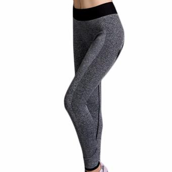 Fashion Ladies Yoga Trousers Fitness Running Leggings Gym Exercise Sports Pants - intl  