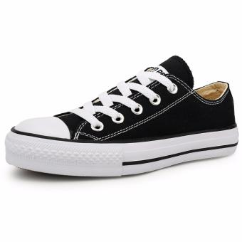 Fashion sneakers, street leisure series of shoes, men's Fashion, fashionable canvas shoes, color variety(black) - intl  
