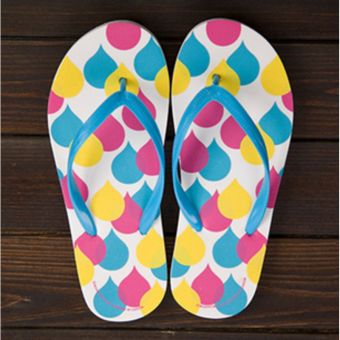 Fashion Sweet Candy Print Antiskid Flip Flops/balloon print Sandals  