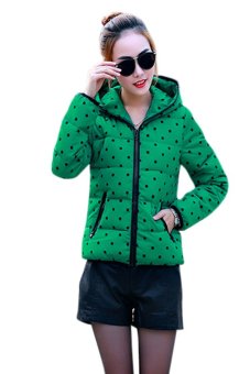 Fashion Womens Jackets Green  
