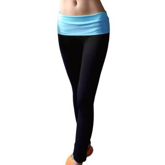 Female Sports Training Yoga Running Workout Clothes Nine Points Trousers  