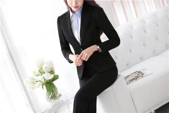 Formal Uniform Design Professional Long Sleeve Slim Fashion Blazers & Jackets For Ladies Office Work Wear Business Women Blazer Coat Outwear - intl  