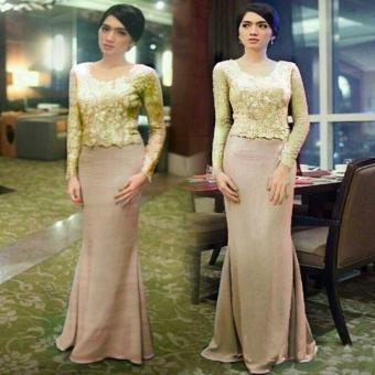 Gallery Fanny /Set Kebaya Moderen Gold  