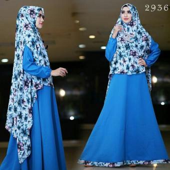 Gamis busui baloteli gamis crepe original premium 011467  