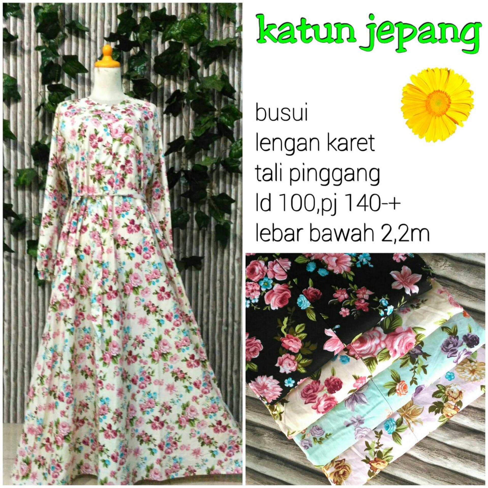 Jual Baju Muslim Wanita Gamis Katun Jepang AmiRa Terbaru Lazada Jual Baju Muslim Wanita Gamis Katun Jepang AmiRa Terbaru Lazada