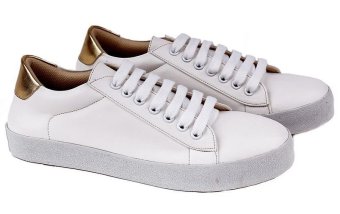 Garucci GBC 7212 Sepatu Casual Sneaker/ Kets Wanita - Synthetic - Gaya (Putih Kombinasi)  