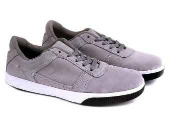 Garucci GLD 1067 Sepatu Sneaker Pria (Abu-abu)  