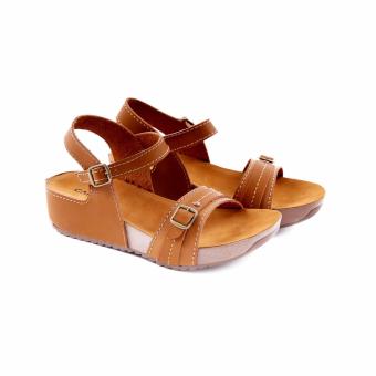 Garucci sandal Flip Flop Wanita 320-tan  
