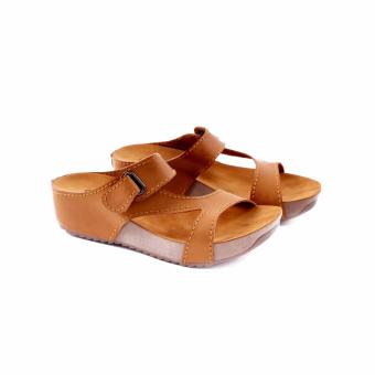 Garucci sandal Flip Flop Wanita 326-tan  