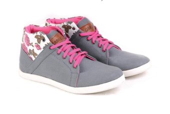 Garucci Sepatu Casual Sneaker Wanita - Grey  