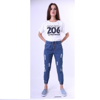 Geearsy Jeans Wanita 1203- Biru  